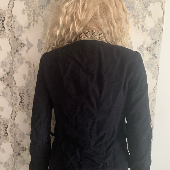 MILITARY STYLE  JACKET  WITH GOLD DETAILING - Picture 4 of 6